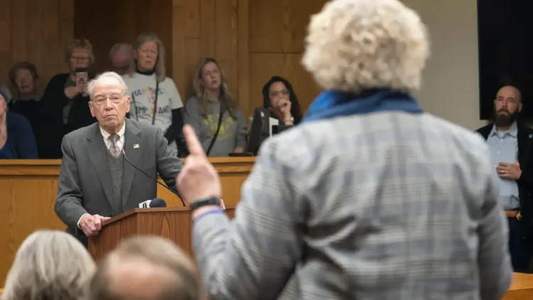 Against-the-Grain- Senator-Grassley- Revives-the-Spirit-of- Democracy-in-Iowa- Town-Halls