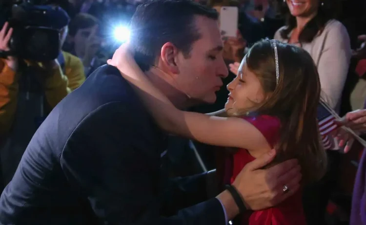 Between Politics and Personal-Pain-Inside- Ted-Cruz-Complicated Bond-with-Daughter- Caroline