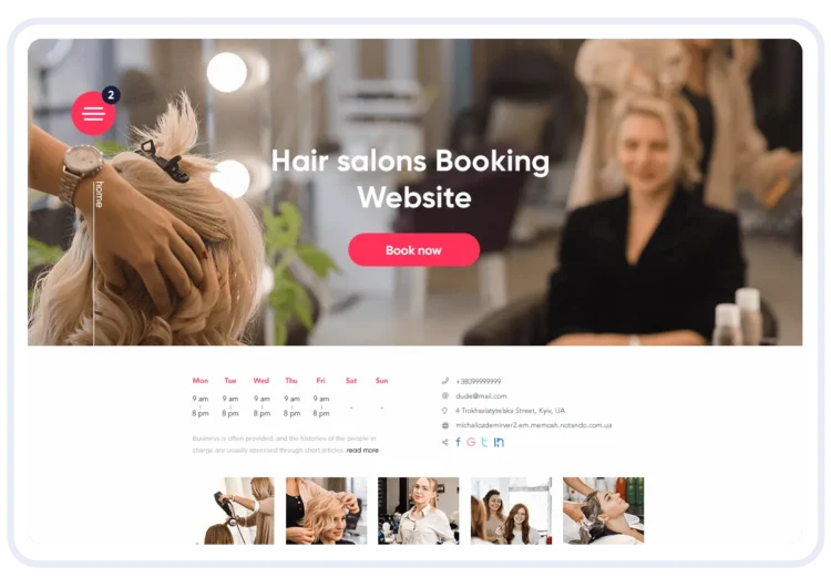 Salon Software with Online Booking