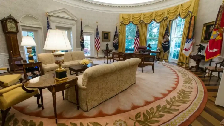 Gold and Grandeur: How Trump's Oval Office Makeover is Redefining White House Tradition